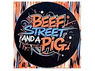 Beef Street and a Pig logo